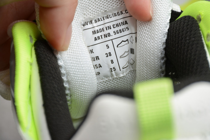 blcg track.2 beige luorescent yellow (w) 568615w2gn55819