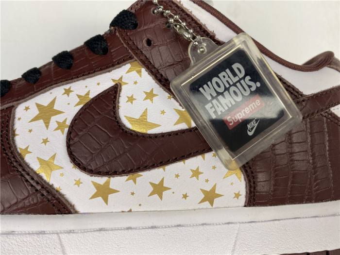 nike sb dunk low stars barkroot brown (2021)  dh3228-103