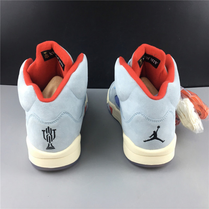 trophy room x air jordan 5 jsp ice blue ci1899-400