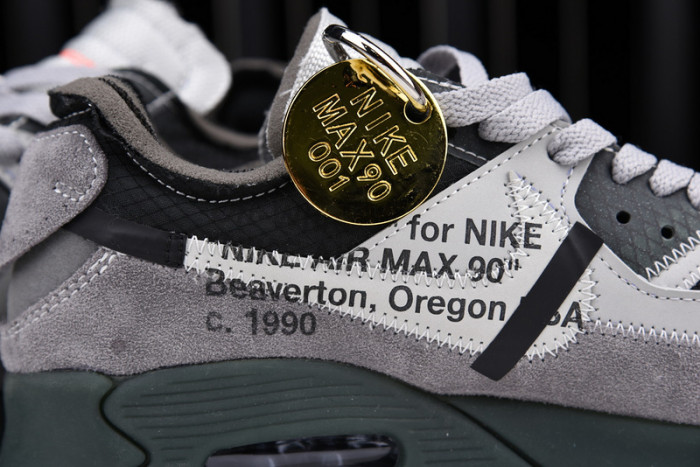 nike air max 90 essential grey suede aj1285-025