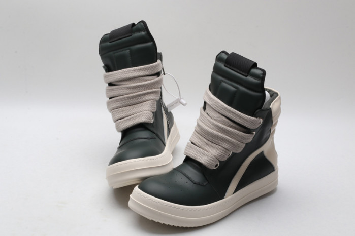 rick 0wens sneakers (dark green)