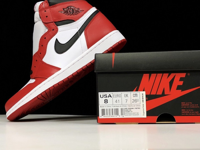 air jordan i 1 retro high og chicago bulls 555088-101