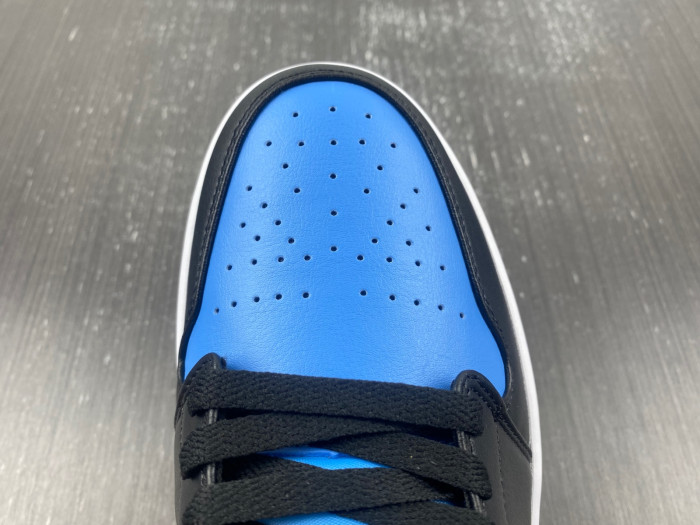 air jordan 1 low black university blue 553558-041