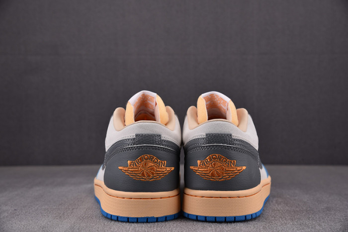 air jordan 1 low vintage unc grey - dz5376-469