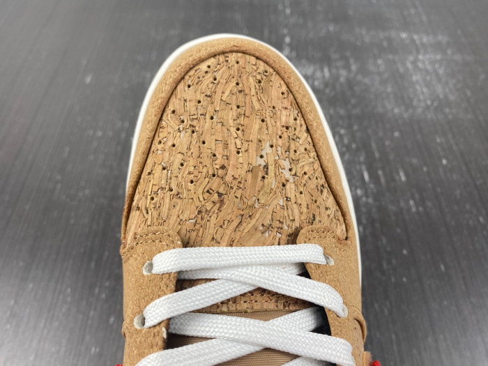 clot x nike dunk low "cork" fn0317-121