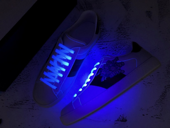 G*u*i ace embroidered low-top sneaker