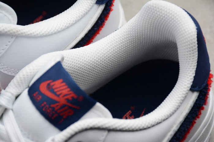 nike air force 1 low l0vt8 3d chenille white red blue 823511-106