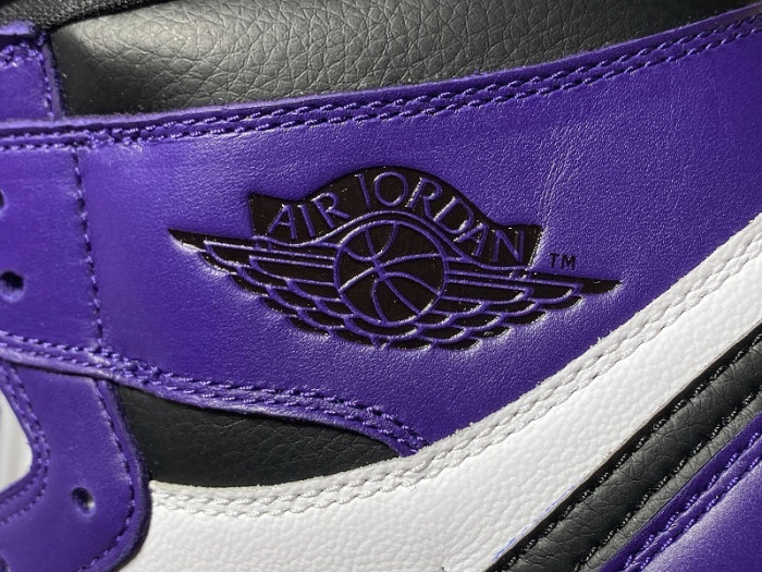 air jordan 1 retro high court purple white 555088-500