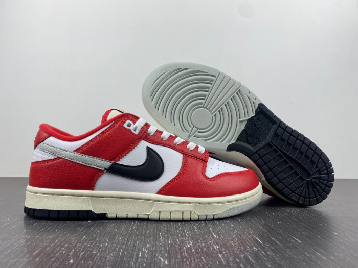nike dunk low chicago split - dz2536-600