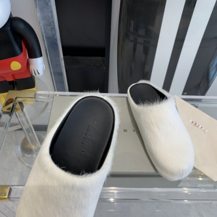 marni fussbett sabot loafers