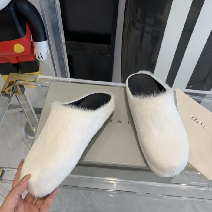 marni fussbett sabot loafers