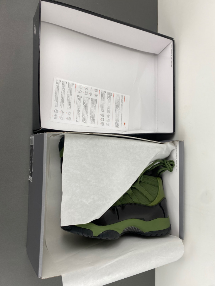 air jordan 11 “olive green” ct8012-300