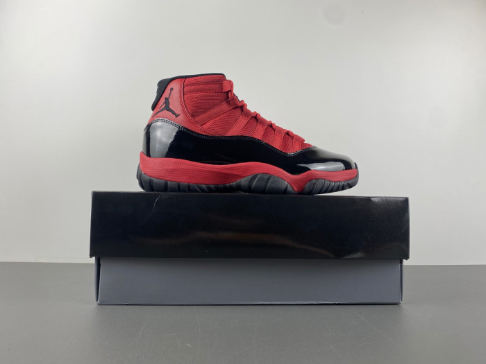 air jordan 11 retro “red black” ct8012-600