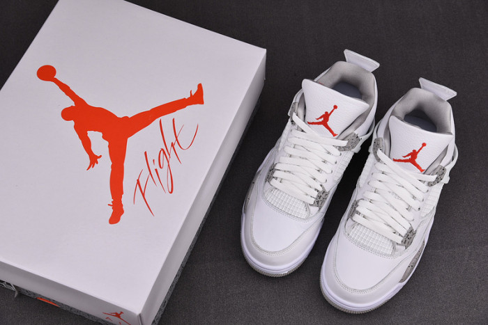 air jordan 4 white oreo tech grey ct8527-100