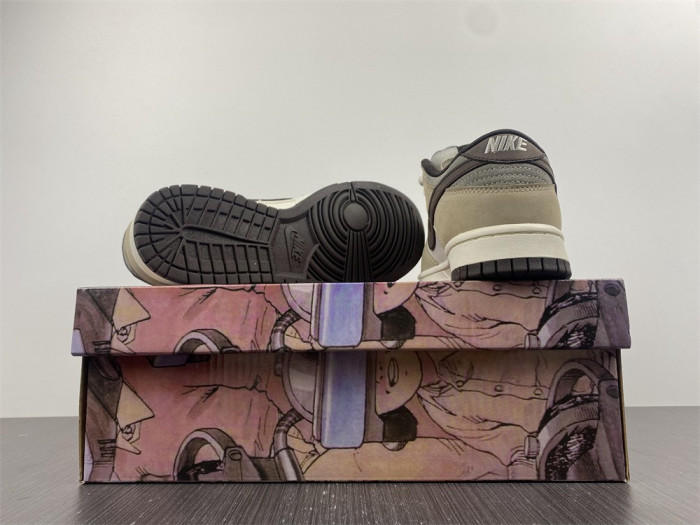 otomo katsuhiro x nike sb dunk low steamboy ost grey brown mocha  lf0039-001