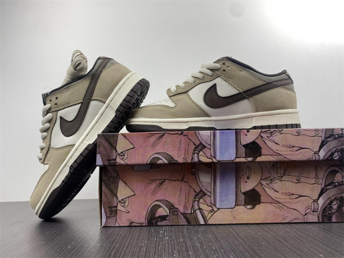 otomo katsuhiro x nike sb dunk low steamboy ost grey brown mocha  lf0039-001