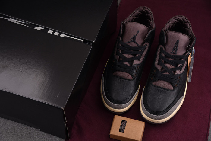 a ma maniere x air jordan 3 wmns "black" fz4811-001