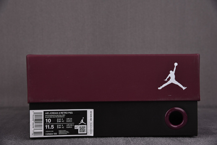 air jordan 4 retro psg paris saint-germain cz5624-100