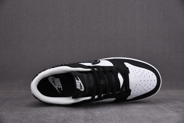 nike dunk low “black paisley” dh4401-100