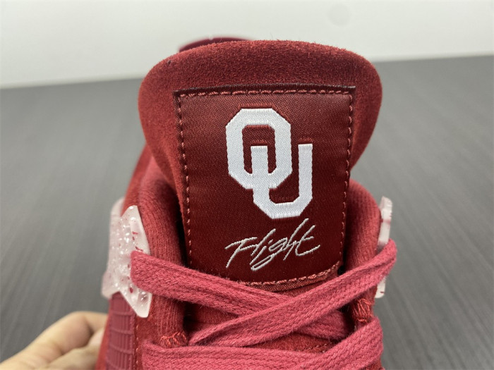 air jordan 4 retro pe oklahoma sooners aj4-904282