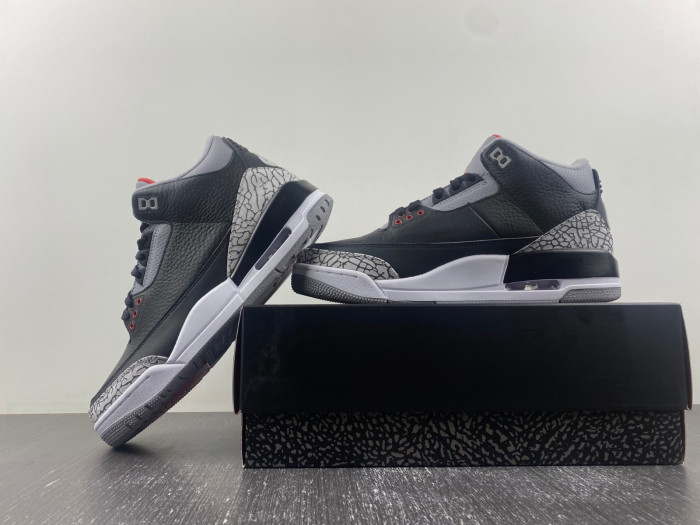 air jordan 3 retro black cement (2018) 854262-001