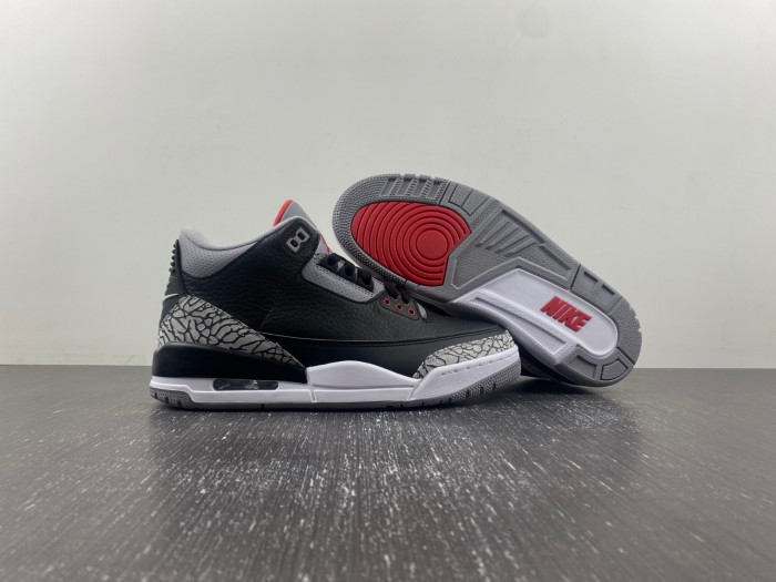 air jordan 3 retro black cement (2018) 854262-001