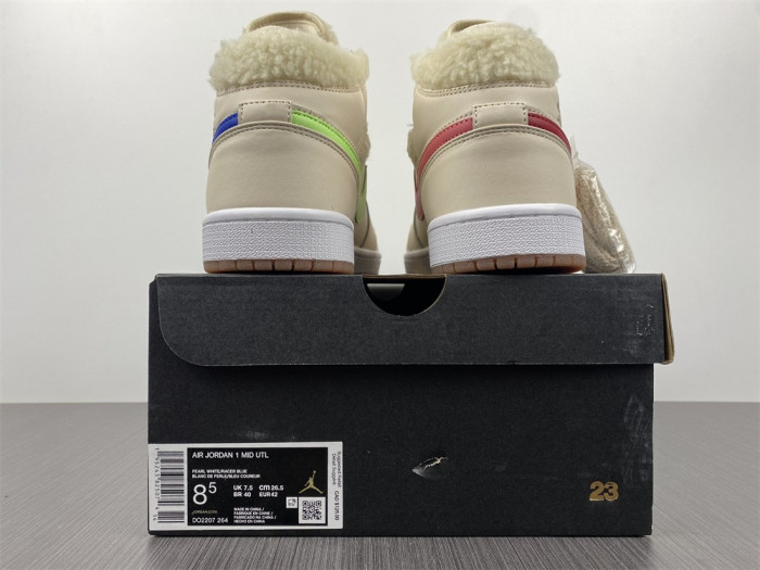 air jordan 1 mid gs "fleece" do2207-264