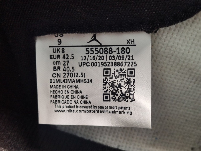 jordan 1 retro high electro orange - 555088-180