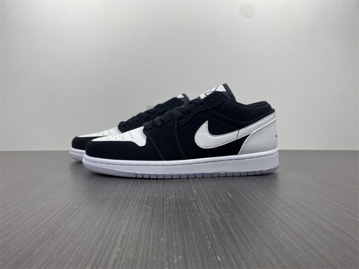air jordan 1 low white/black dh6931-001