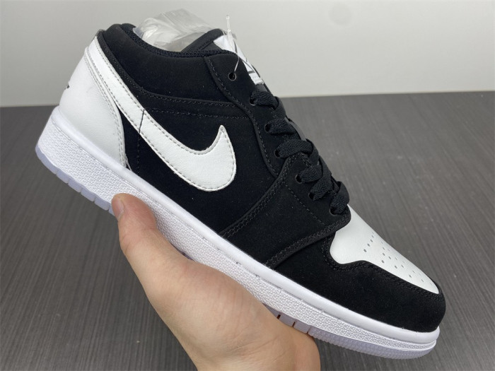 air jordan 1 low white/black dh6931-001