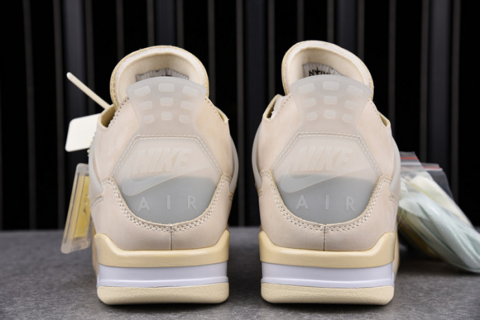 air jordan 4 retro ofw sail cv9388-100