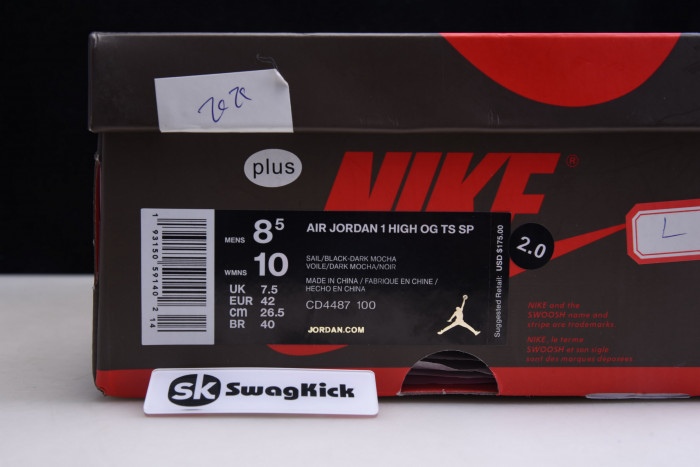 air jordan 1 high og ts sp 