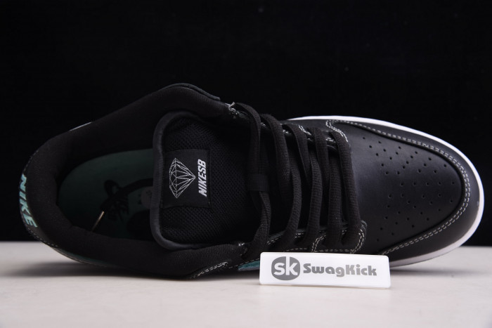 nike sb dunk low Di*m*nd s*pply co black Di*m*nd bv1310-001