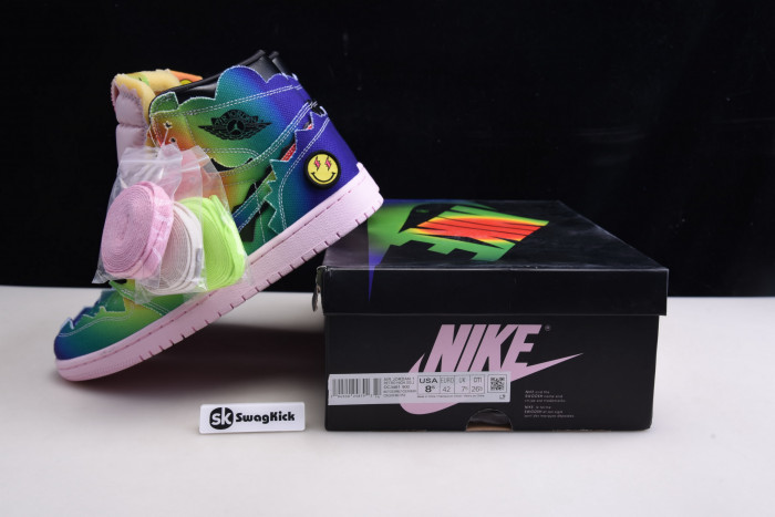 j balvin’s air jordan 1 high og "j balvin" multi-color dc1786-125