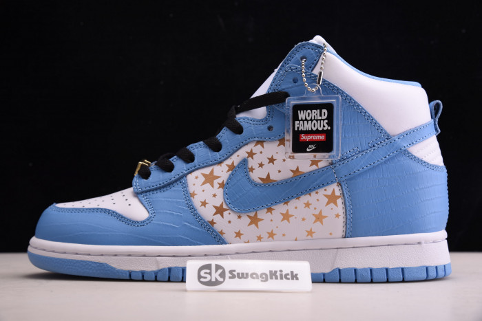 nike dunk high pro sb blue stars 307385-141
