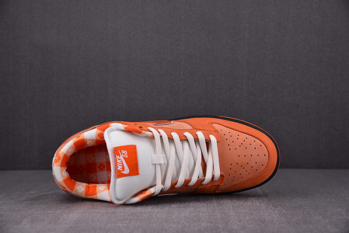 concepts x nike sb dunk low orange lobster fd8776-800