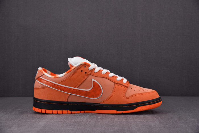 concepts x nike sb dunk low orange lobster fd8776-800