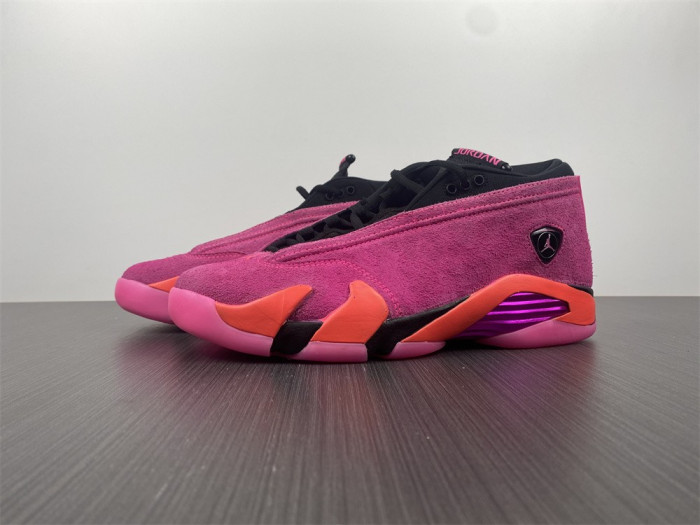 jordan 14 retro low shocking pink - dh4121-600