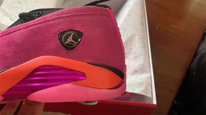 jordan 14 retro low shocking pink - dh4121-600