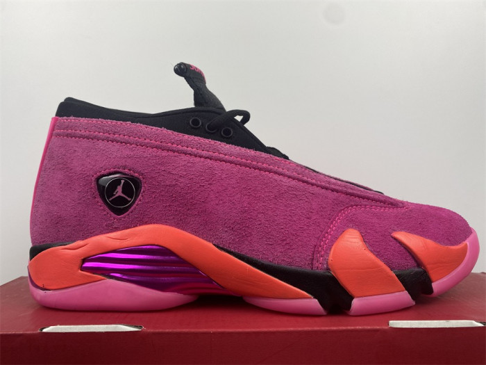 jordan 14 retro low shocking pink - dh4121-600