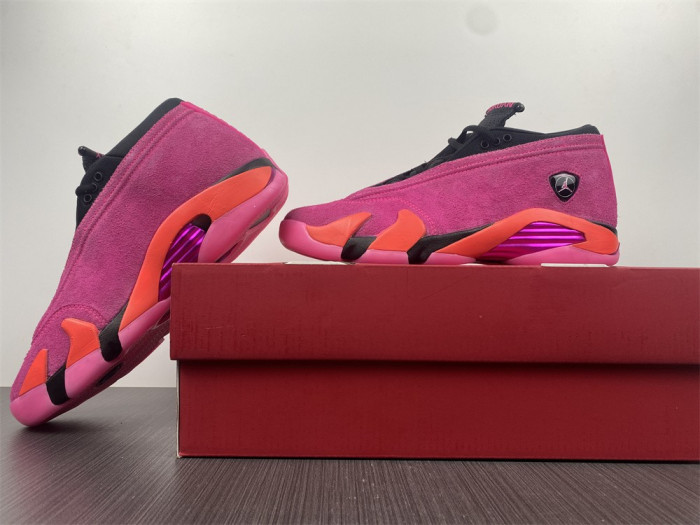 jordan 14 retro low shocking pink - dh4121-600