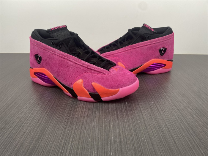jordan 14 retro low shocking pink - dh4121-600