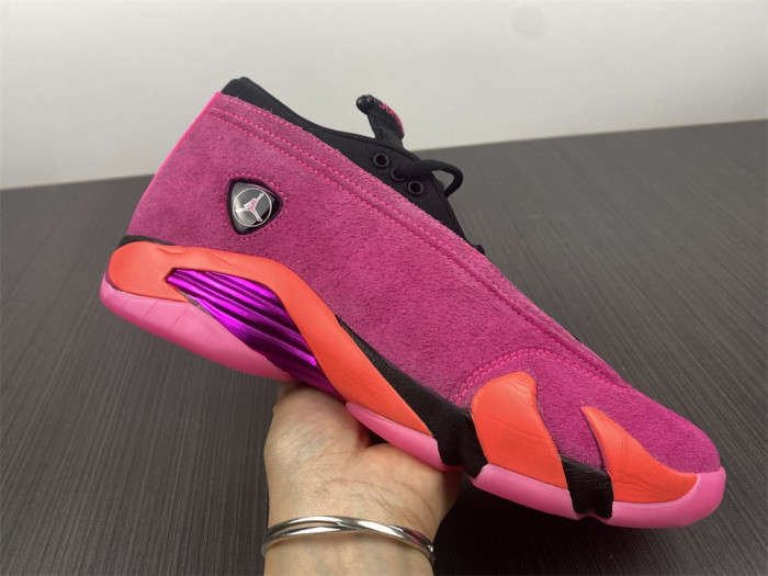 jordan 14 retro low shocking pink - dh4121-600