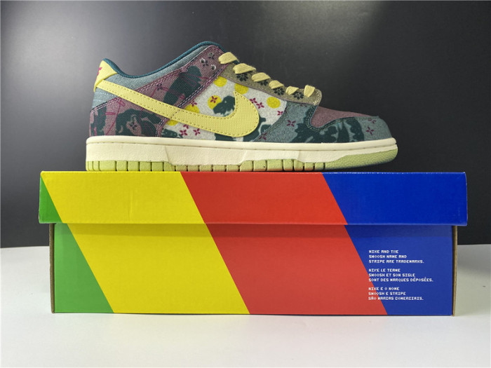nike dunk low community garden cz9747-900