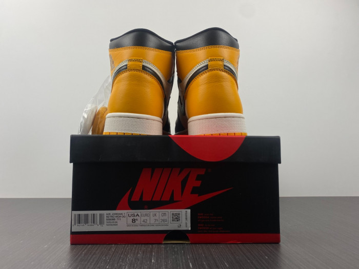 air jordan 1 high og "yellow toe" 555088-711