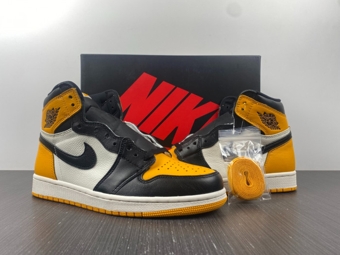 air jordan 1 high og "yellow toe" 555088-711