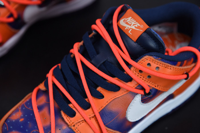 ofw x nike sb dunk low orange perple white  ct0856-801