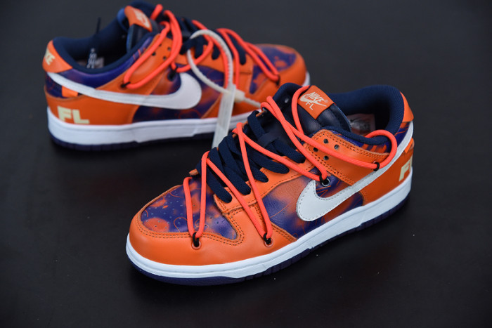 ofw x nike sb dunk low orange perple white  ct0856-801