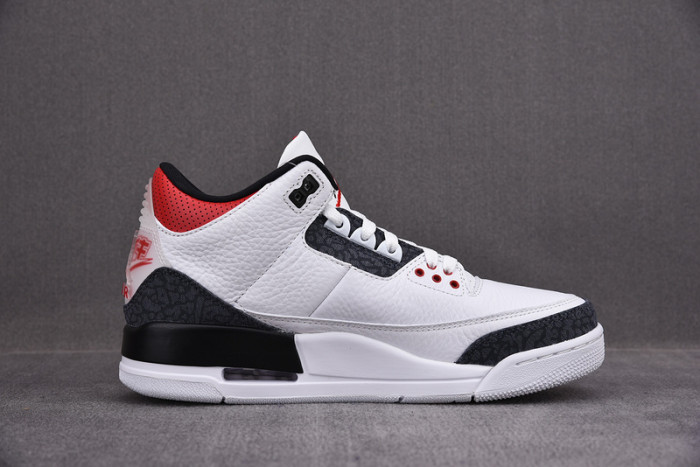 jordan 3 retro se-t co jp fire red denim - cz6433-100