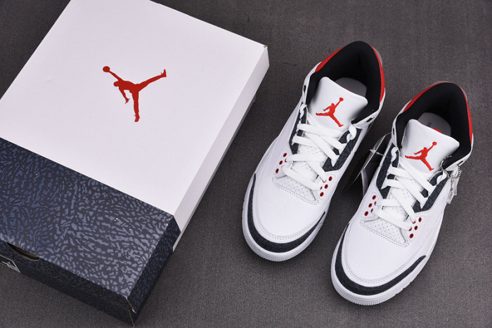 jordan 3 retro se-t co jp fire red denim - cz6433-100